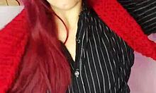 What would you do with a caught shoplifter? Shyyfxx humiliates and dominates her!