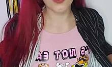 What would you do with a caught shoplifter? Shyyfxx humiliates and dominates her!