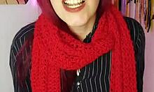 What would you do with a caught shoplifter? Shyyfxx humiliates and dominates her!