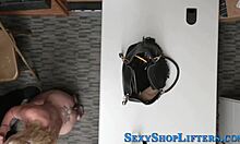 Real teen sucks cop's dick, man I was so nervous bout it!