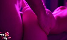 Bubble Booty Girl's Sensual Doggystyle Spanking Leads To Intense Orgasm Closeup