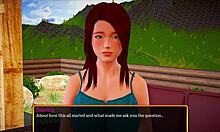 my new family plays a homemade game with big tits and ass