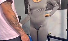 I’m Loving Hard Gym Sex with Petite Ebony Brittany Taylor’s Big Ass