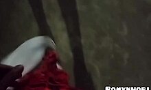 Well-endowed guy fucks stranger without condom in Rio de Janeiro