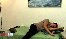 the asian goddess teen gets fucked and receives a facial