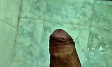 Well-Endowed Novinho Intensely Masturbates In Shower Until He Cums Hard.
