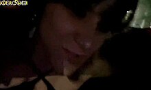 Corninho gives blowjob to Uber driver