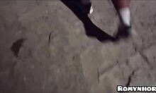 Well-endowed guy fucks stranger without condom in Rio de Janeiro