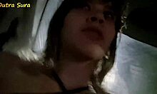 Corninho gives blowjob to Uber driver