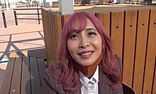 Natural Big Tits Babe Earns Money with Naughty Care