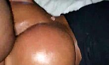 ebony babe fucks that bitch hard in doggystyle action