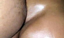 ebony babe fucks that bitch hard in doggystyle action