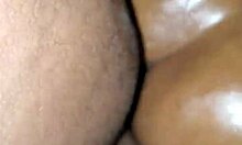 ebony babe fucks that bitch hard in doggystyle action