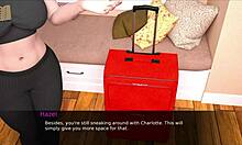 Nursing back to pleasure in 3d cartoon game