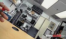 As a teen in the full movie storyline, I blow the director's big black cock. Then he drills me hard.