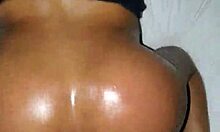 ebony babe fucks that bitch hard in doggystyle action