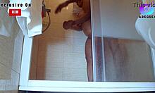 My big cock virgin stepson fucks me hard in bathroom?