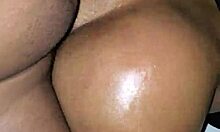 ebony babe fucks that bitch hard in doggystyle action