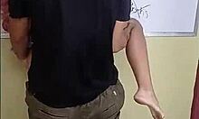 Teen 18+ student with big tits fucks big cock