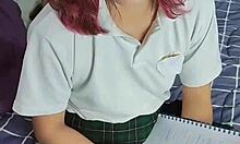 Mexican Student Sends Me Her Hot Masturbation Clip