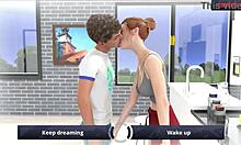 karthik fucking riley in dream with blowjob and footjob