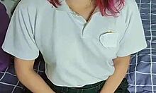 Mexican Student Sends Me Her Hot Masturbation Clip