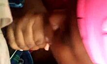 big girl sucks my dick in amateur blowjob with her fat body and monster cock