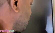 cuck feels humiliation as wife oletsha gets rough creampie from master