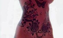 dancing naked in sauna with milf tits 😍