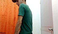 i find my horny stepson masturbating and help him with a deepthroat blowjob and creampie