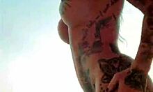 dancing naked in sauna with milf tits 😍