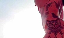 dancing naked in sauna with milf tits 😍