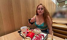 I Stopped To Eat And She Wanted To Fuck - Trix Mendes In Hd!