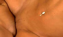 young hotties get naked and start licking each other's wet tight pussies with dildos