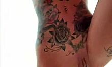 dancing naked in sauna with milf tits 😍