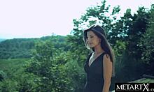 Stunning Spanish babe, wanna touch yourself outdoors like me?