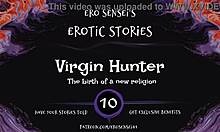 “yo, listen to this virgin hunter erotic audio for women now!”