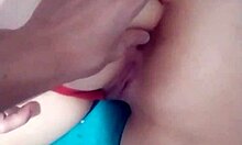 Did you see me rub cock on her pussy and ass? She orgasmed before I came inside.