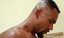 Guys enjoy a perfect massage turning into sucking and sex.