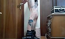 Melvincoficial Gay Español Solo Masturbation on Skates in Unique Style