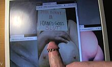 horned gods spill epic cum tribute for pinkbunny