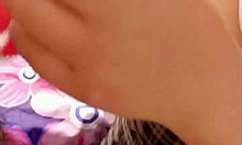 Trained school girl jerks off