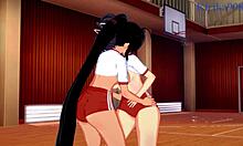 Asuka and Homura Dive into Intense Lesbian Play in Senran Kagura Hentai