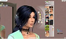 creating an indian-looking teen girl sim in 3d animation - part 2