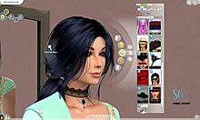 creating an indian-looking teen girl sim in 3d animation - part 2