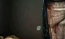 Horny wife sucks and rides her husband's fat cock bent over