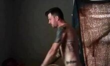 Horny wife sucks and rides her husband's fat cock bent over