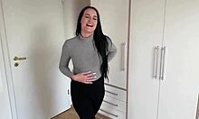 Sexy German Teen Takes Huge First Facial Blast