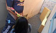 Latina Teen Masturbates In Tight Pants On Street