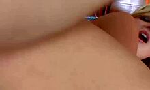 Horny blonde bitch gets rammed